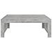 Tavolino da Salotto Grigio Cemento 100x100x35 cm Truciolato - Foto miniatura 6