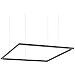 Oracle Slim Sp D90 Square Bk 3000k Lampada Sospensione - 259208 - Foto miniatura 1