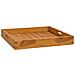 Vassoio Da Portata 50x50 Cm In Legno Massello Di Teak - Foto miniatura 7