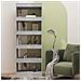 Libreria /Divisorio Grigio Cemento 60x30x166 cm in Truciolato - Foto miniatura 3