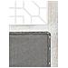 Divisorio A 3 Pannelli Grigio 105x165 Cm In Tessuto - Foto miniatura 6