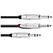 Cavo adattatore Jack / 2xjack 3m - Foto miniatura 1