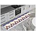 Tappeto Passatoia Cucina Antiscivolo Sottolavello Digitale Natale Snow House 52x320 Snow House - Foto miniatura 1