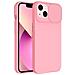Custodia Tpu Silicone Cover Case Per Apple Iphone 15 Plus Pink - Foto miniatura 1