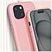 Cover Semirigida Per Iphone 15 Plus Cordino Nylon Intrecciato Serie Corda Rosa - Foto miniatura 2