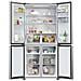 Frigorifero multiporta HCR3818EWMM Capacita 463 Classe E No Frost Colore Acciaio Inossidabile Platino - Foto miniatura 4