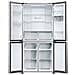 Frigorifero multiporta HCR3818EWMM Capacita 463 Classe E No Frost Colore Acciaio Inossidabile Platino - Foto miniatura 5
