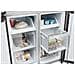 Frigorifero multiporta HCR3818EWMM Capacita 463 Classe E No Frost Colore Acciaio Inossidabile Platino - Foto miniatura 13