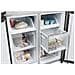 Frigorifero multiporta HCR3818EWMM Capacita 463 Classe E No Frost Colore Acciaio Inossidabile Platino - Foto miniatura 35