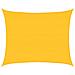 Vela Parasole 160 G /m Rettangolare Giallo 6x8 M In Hdpe - Foto miniatura 1