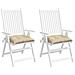 Cuscini Per Pallet 2 Pz Beige 50x50x7 Cm Tessuto Oxford - Foto miniatura 4