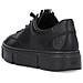 Leisure Trainers Black Sneakers Pelle Scarpe Donna Nero Eu 37, N5903-00 - Foto miniatura 3
