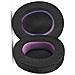 Cuscinetti Auricolari Di Ricambio Per Steelseries Arctis Nova Pro - Nero E Viola Versione Bluetooth - Foto miniatura 3