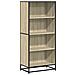 Libreria Rovere Sonoma 60x35x139 Cm In Truciolato - Foto miniatura 2