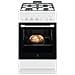 Cucina Elettrica LKK500010W 4 Zone Cottura Gas Forno Elettrico Multifunzione Ventilato Classe A Dimensioni 50 x 60 cm Colore Bianco - Foto miniatura 1