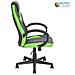 Sedia Gaming Poltrona Da Ufficio Direzionale Ruote Girevoli Sportiva Racer Verde - Foto miniatura 4