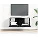 Armadi da muro per TV (Set di 2) - Rovere Nero, 80x30x30 cm, Legno ingegnerizzato - Foto miniatura 4