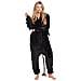 Pigiama Da Donna Tuta Kigurumi Onesie Sdentato Drago Nero 175-185 Xl - Foto miniatura 4