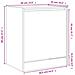 Scarpiera Rovere Fumo 60x42x69 cm in Legno Multistrato - Foto miniatura 9