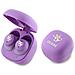 Auricolare Originale Bluetooth Stereo Tws Earbusd Mini Violet Per Smartphone - Foto miniatura 1