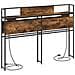 Testata contenitore Rovere fumo 120 cm Legno multistrato - Foto miniatura 1
