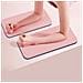Set Da 2 Tappetini Per Plank - Tpe Spesso Antiscivolo Per Fitness Domestico Pink - Foto miniatura 2