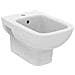 Bidet Sospeso Monoforo   I.life A T4681 - Bianco Monoforo A Magazzino - Foto miniatura 1