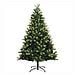 Albero di Natale Artificiale Pieghevole 150 LED Verde 120 cm - Foto miniatura 5