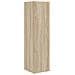 Mobile angolare Bianco 27,5x27x102cm Legno multistrato - Foto miniatura 7