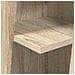 Mobile angolare Bianco 27,5x27x102cm Legno multistrato - Foto miniatura 8