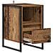 Comodino Legno vecchio 39,5 x 30 x 50 cm Legno multistrato - Foto miniatura 5