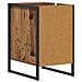 Comodino Legno vecchio 39,5 x 30 x 50 cm Legno multistrato - Foto miniatura 8