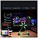Strisce Led Rgb Smart Fai-da-te, Controllo Wifi Bluetooth, 12 Sezioni - Perfette Per L'arredamento Domestico Black - Foto miniatura 3