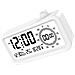 Sveglia Smart Ricaricabile Con Lcd, Luce Notturna E Timer Countdown White - Foto miniatura 3