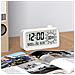 Sveglia Smart Ricaricabile Con Lcd, Luce Notturna E Timer Countdown White - Foto miniatura 6