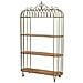 Scaffale A Gabbia In Ferro Invecchiato 120x42x205h Cm - Foto miniatura 4