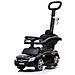 Cavalcabile spingi-camminatore Mercedes 3in1 AMG auto grande per bambini nera - Foto miniatura 4