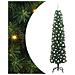 Albero di Natale artificiale con 300 LED Verde 210 cm - Foto miniatura 1