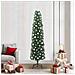 Albero di Natale artificiale con 300 LED Verde 210 cm - Foto miniatura 2