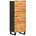 Alto Mobile da Stoccaggio con porta Marrone 40 x 33 x 110 cm - Foto miniatura 1