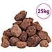 Rocce Vulcaniche 25 kg Rosse 3-5 cm - Foto miniatura 1