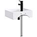 Lavabo da bagno Nero Opaco 39 x 30,5 x 12,5 cm Metallo - Foto miniatura 2