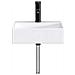 Lavabo da bagno Nero Opaco 39 x 30,5 x 12,5 cm Metallo - Foto miniatura 3