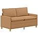 Divano Beige 156 x 81 x 87,5 cm Tessuto - Foto miniatura 3