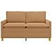 Divano Beige 156 x 81 x 87,5 cm Tessuto - Foto miniatura 4