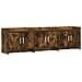 Mobile TV 168 x 33 x 47 cm Rovere Fumo Legno ingegnerizzato - Foto miniatura 1
