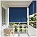 Tenda a Rullo Esterno Blocco UV 90% Blu 80 x 140 cm HDPE - Foto miniatura 3