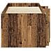 Struttura Letto Loft con Mobile con porta 3 pz Legno antico - Foto miniatura 4
