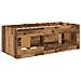 Struttura Letto Loft con Mobile con porta 3 pz Legno antico - Foto miniatura 5