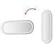 Specchio da Bagno LED 40x15 cm Ovale - Foto miniatura 9